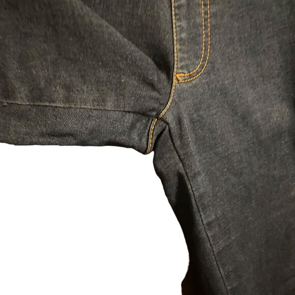 Pajama Jeans Womens Size Small Pull On‎ Elastic Waist Blue Dark Wash Slim Skinny - Picture 5 of 8